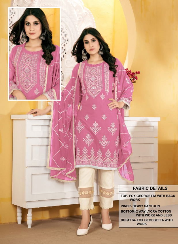 AARSH 019 Fancy Wholesale Georgette Pakistani Salwar Suit Catalog